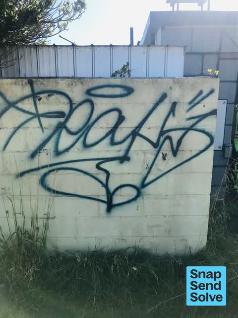 Graffiti, a report photo