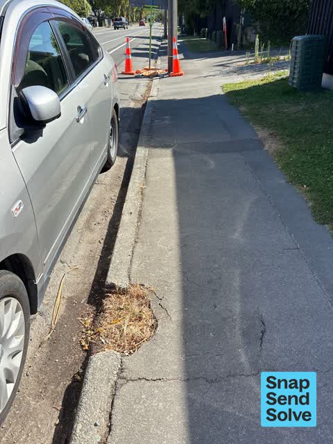 Pavement - Damaged, a report photo