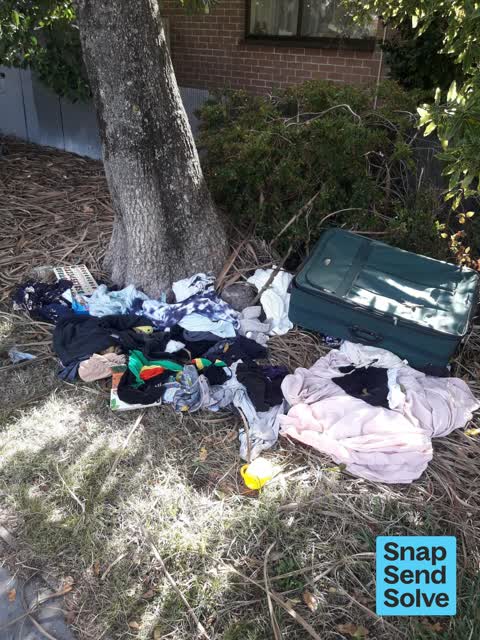 Dumped Rubbish — a report photo