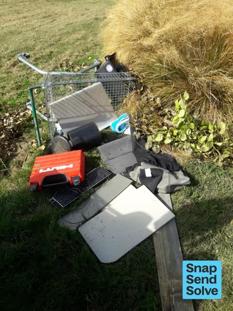 Dumped Rubbish, a report photo