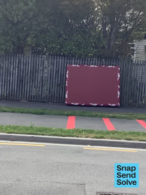 Dumped Rubbish, a report photo