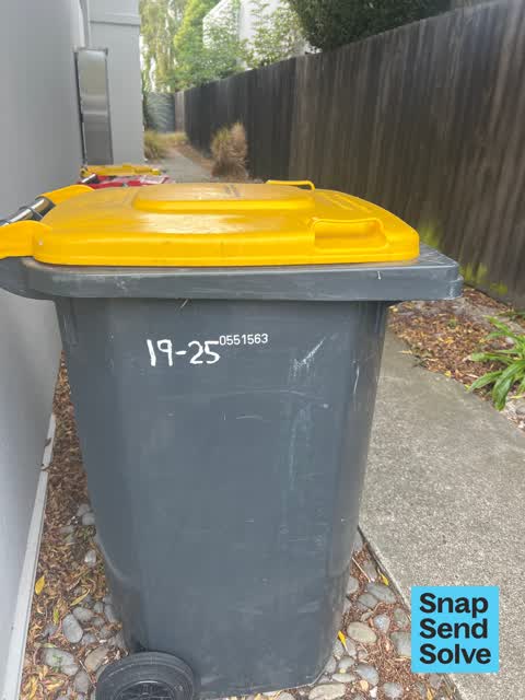 Rubbish and Bins - General, a report photo