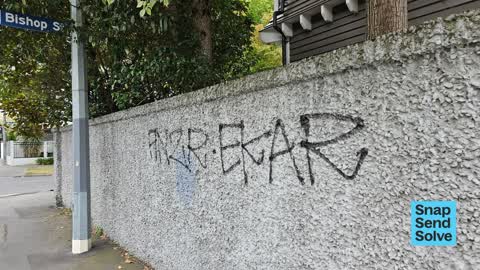 Graffiti, a report photo