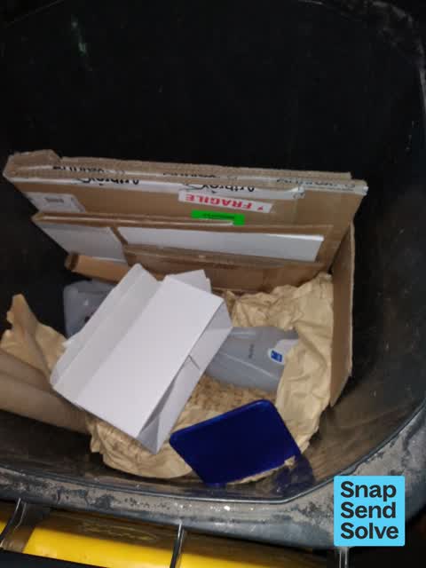 Rubbish and Bins - General, a report photo