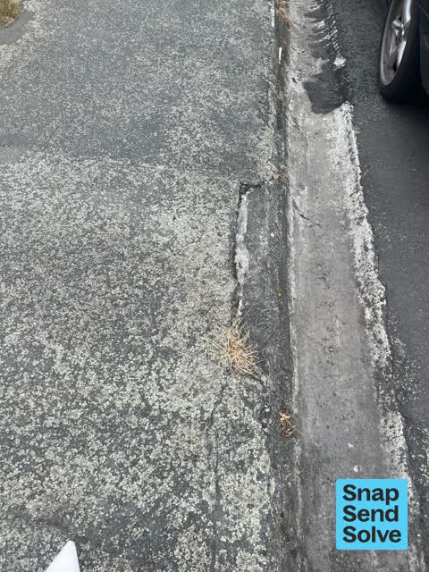 Pavement - Damaged, a report photo