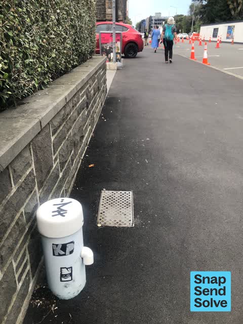 Graffiti, a report photo