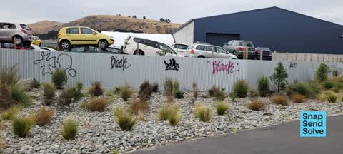 Graffiti, a report photo