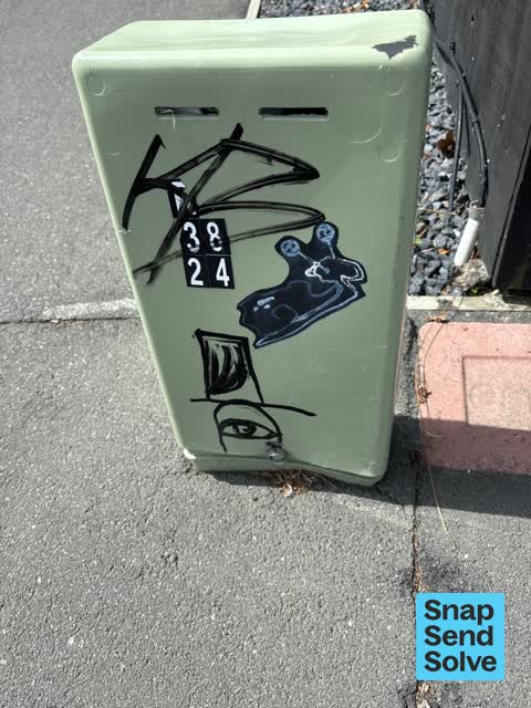 Graffiti, a report photo