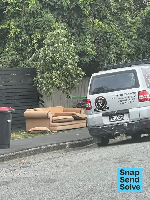 Dumped Rubbish, a report photo