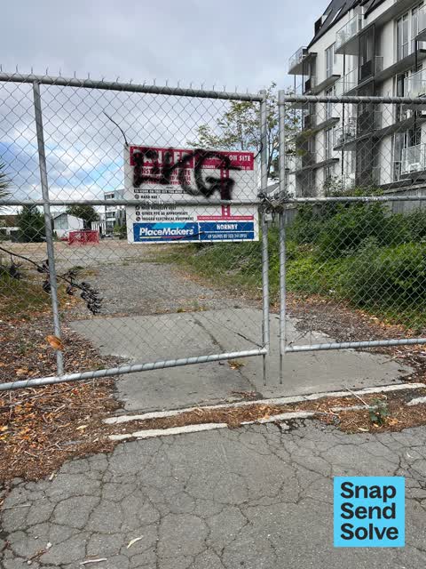Graffiti — a report photo