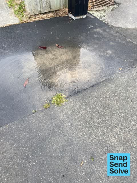 Water Leak, a report photo