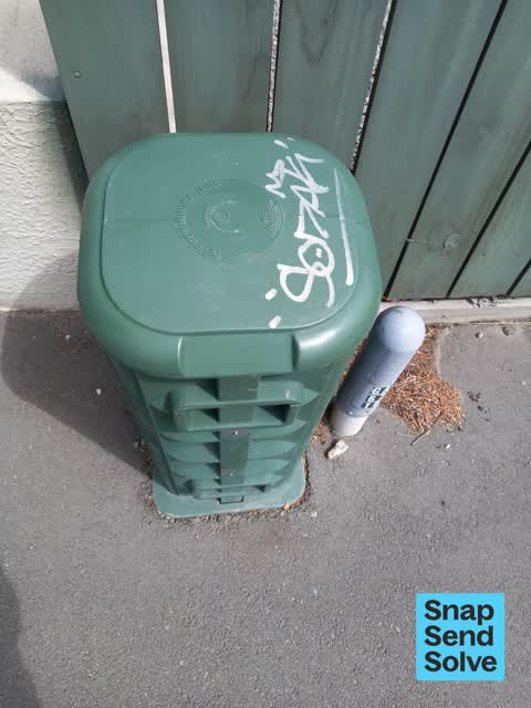 Graffiti, a report photo