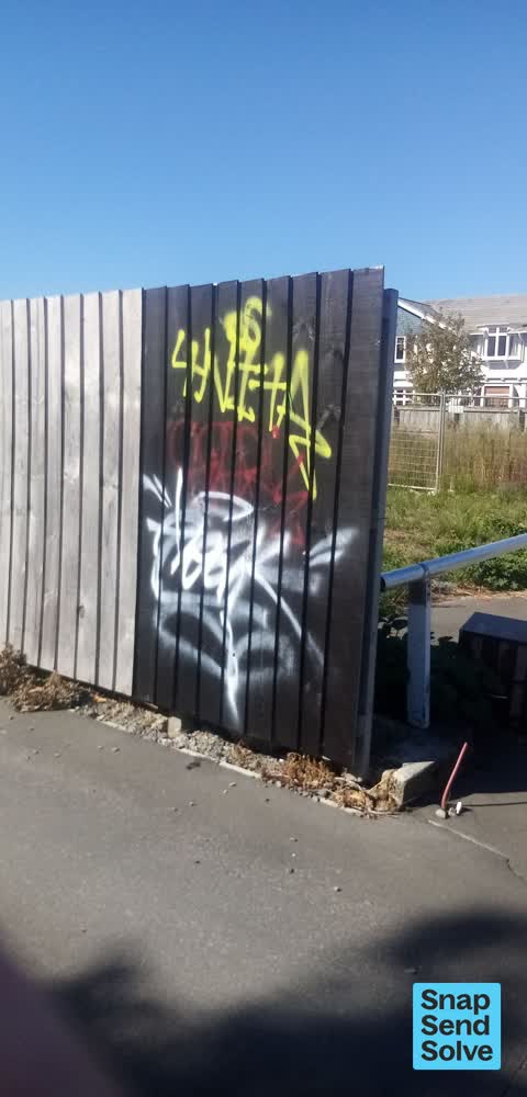 Graffiti, a report photo