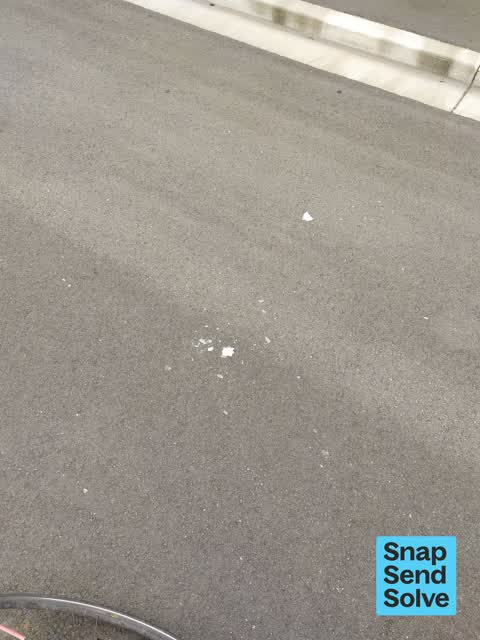 Street Cleaning, a report photo
