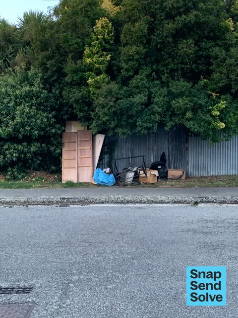 Dumped Rubbish — a report photo