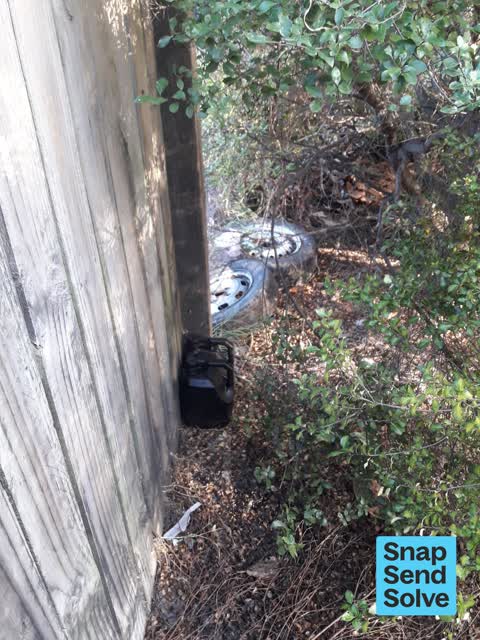 Dumped Rubbish — a report photo