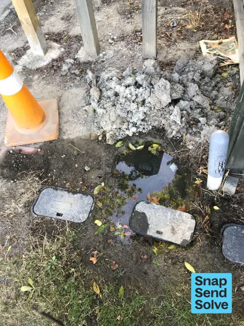 Water Leak, a report photo