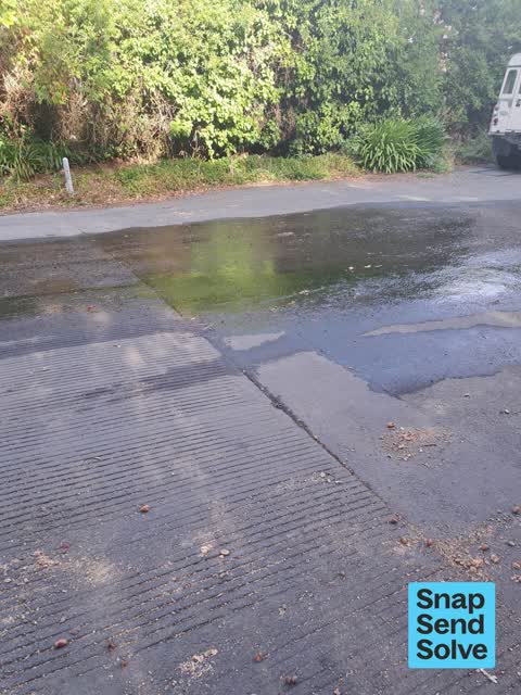 Water Leak, a report photo