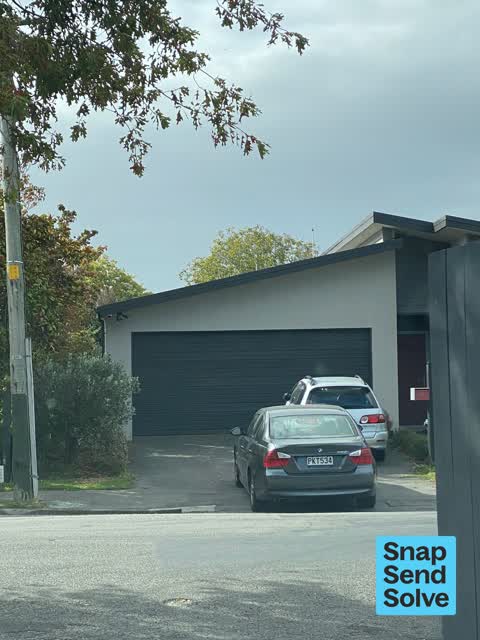 Hazard, vehicle, a report photo