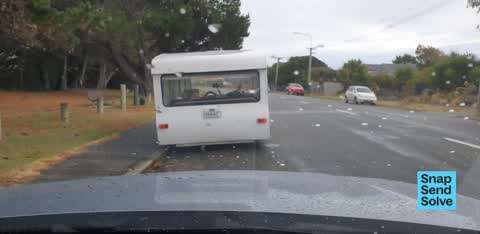 Hazard, vehicle, a report photo
