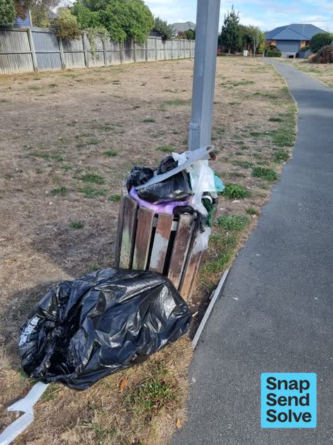 Dumped Rubbish — a report photo