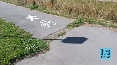 Pavement - Damaged, a report photo