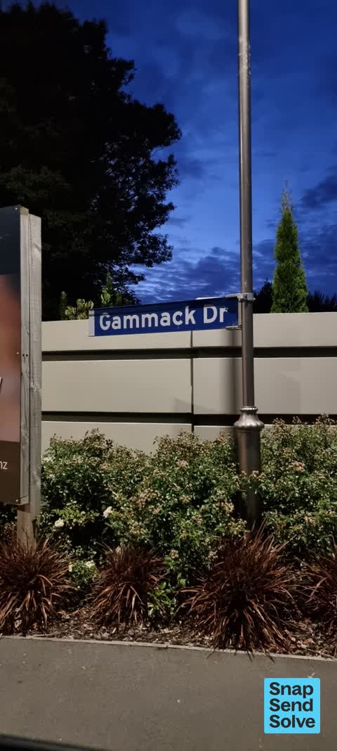 Road Signage, a report photo