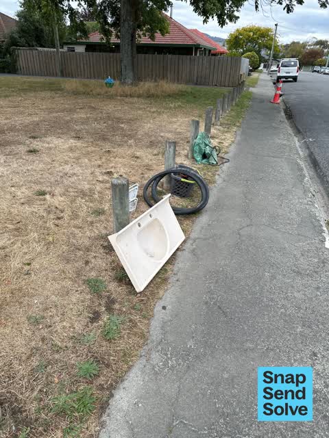Dumped Rubbish — a report photo