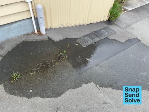 Water Leak, a report photo