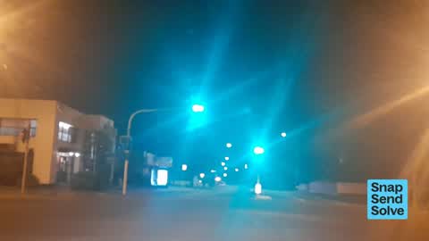 Street Light Outage, a report photo
