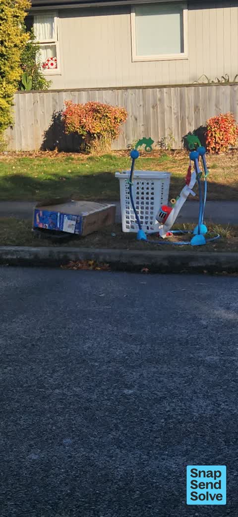 Dumped Rubbish, a report photo