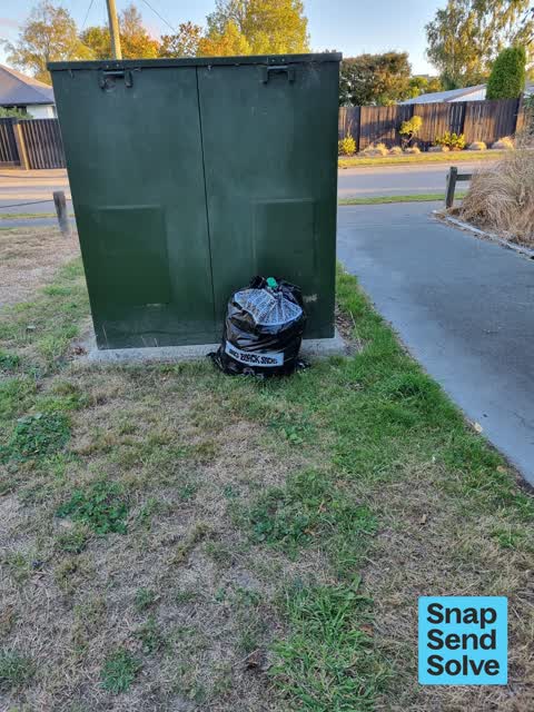 Dumped Rubbish, a report photo