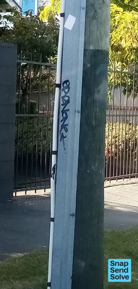 Graffiti, a report photo