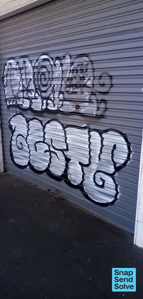 Graffiti, a report photo