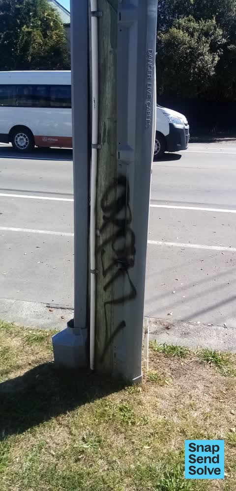 Graffiti, a report photo