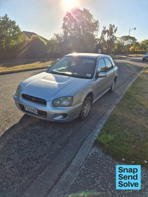 Abandoned Vehicle, a report photo