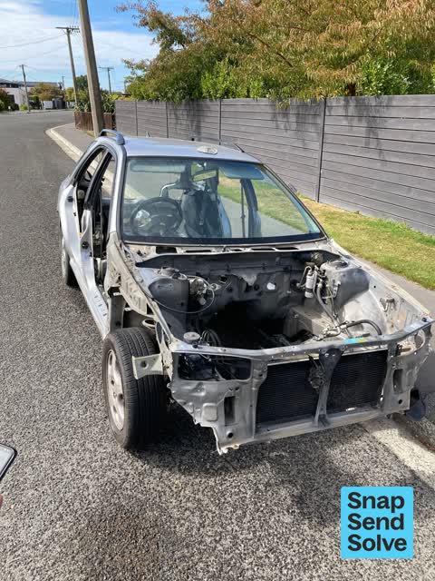 Abandoned Vehicle, a report photo