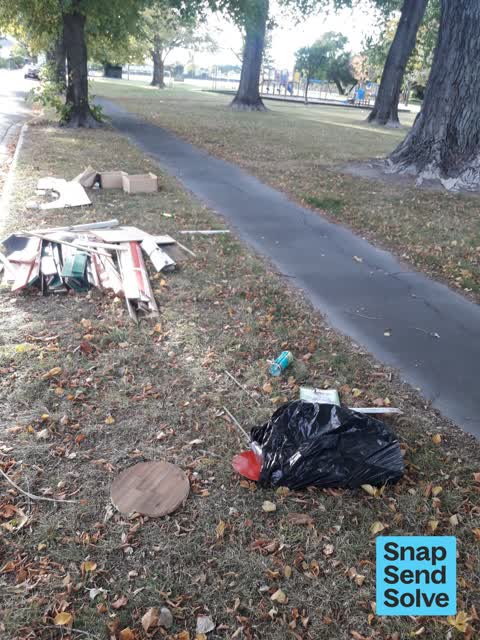 Dumped Rubbish — a report photo