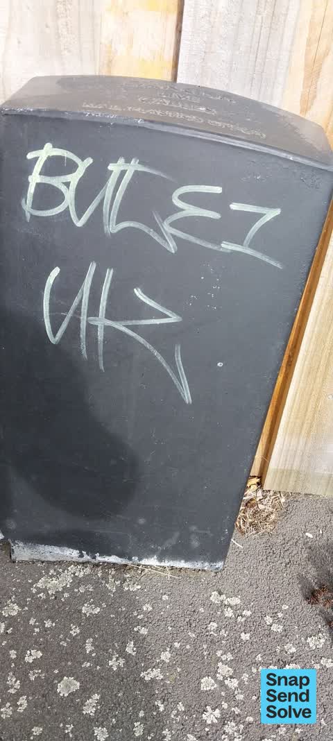 Graffiti somewhere else, a report photo