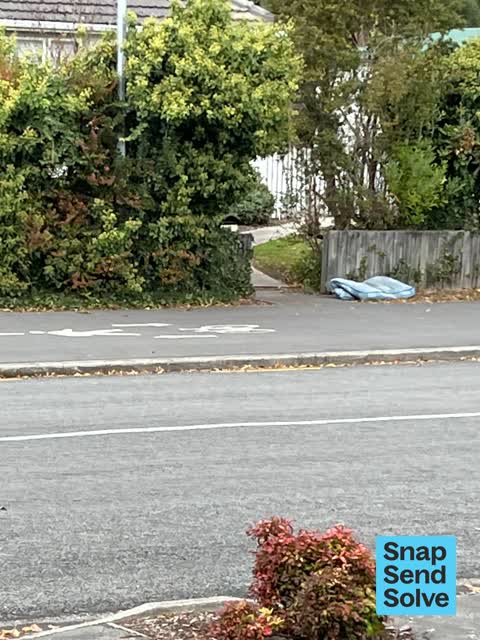 Dumped Rubbish, a report photo