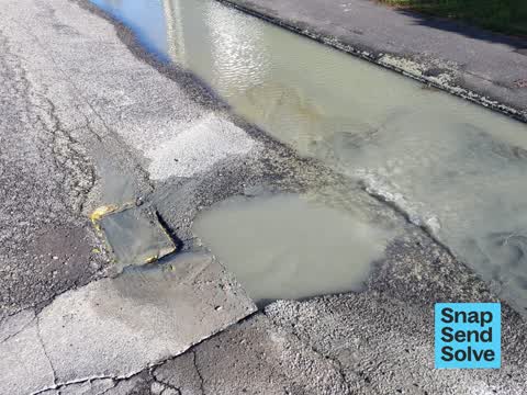 Water Leak, a report photo