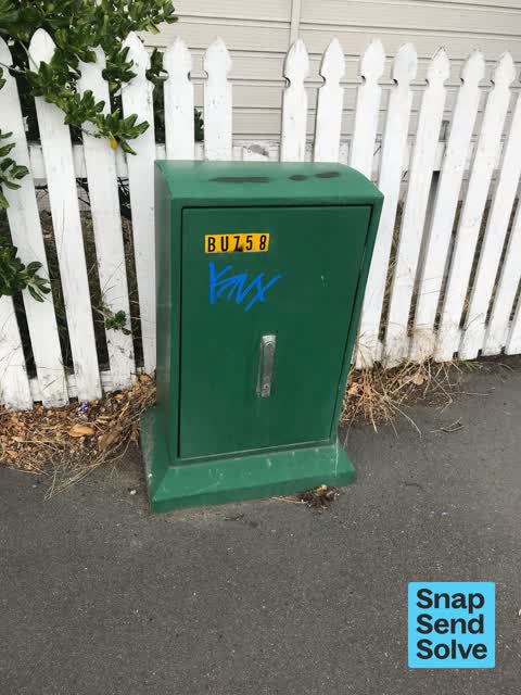 Graffiti somewhere else — a report photo