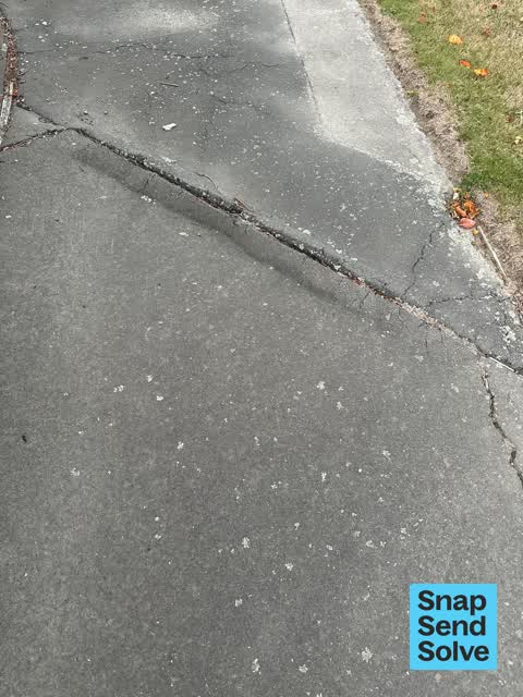 Pavement - Damaged, a report photo