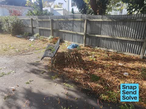 Dumped Rubbish, a report photo