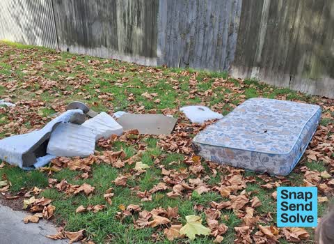 Dumped Rubbish, a report photo