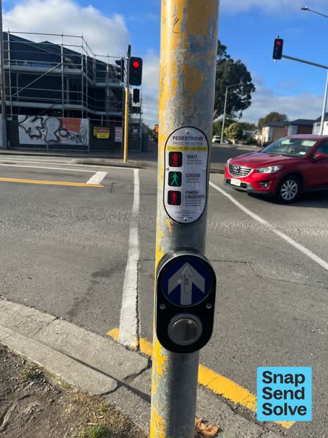 Street Light Outage — a report photo