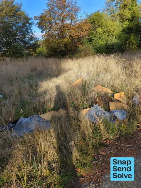 Dumped Rubbish, a report photo