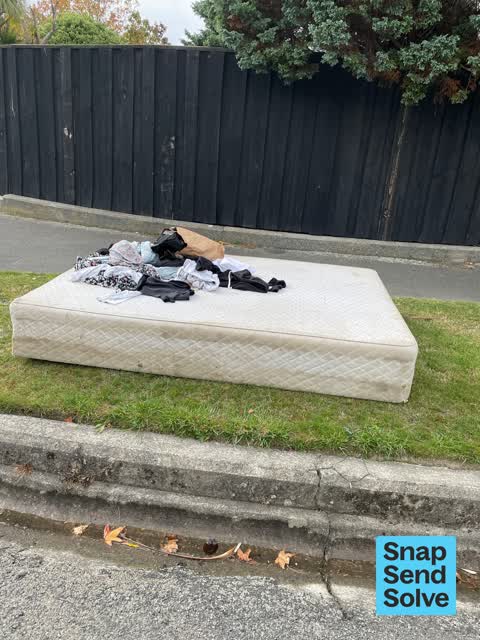 Dumped Rubbish — a report photo