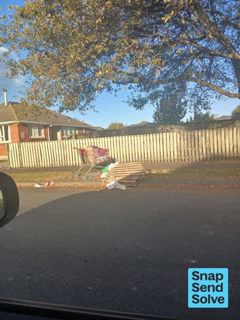 Dumped Rubbish — a report photo