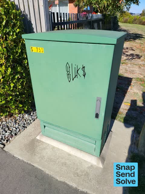 Graffiti somewhere else, a report photo